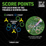 TRIGO a modern strategic ring toss game LANCIO DEGLI ANELLI gioco da esterno DO U PLAY età 3+