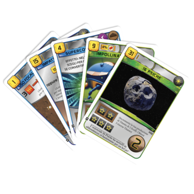 CARD PROMO 2023 per il gioco da tavolo TERRAFORMING MARS ghenos games IN ITALIANO età 12+