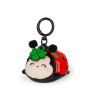 PORTACHIAVI keyring TINY super soft ROSSO coccinella LADYBUG peluche IMBOTTITO portachiavi