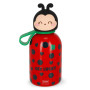 BOTTIGLIA TERMICA per bambini BORRACCIA bottle LADYBUG coccinella ROSSO