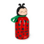 BOTTIGLIA TERMICA per bambini BORRACCIA bottle LADYBUG coccinella ROSSO