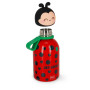 BOTTIGLIA TERMICA per bambini BORRACCIA bottle LADYBUG coccinella ROSSO