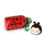 BOTTIGLIA TERMICA per bambini BORRACCIA bottle LADYBUG coccinella ROSSO