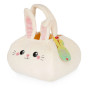 BORSA PER CACCIA ALLE UOVA coniglietto BUNNY pasqua LEGAMI morbido CONIGLIO