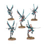 CORSAIR SKYREAVERS set di miniature PREDONI DEL CIELO warhammer 40k AELDARI età 12+