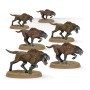 WILD WARGS set di miniature THE LORD OF THE RINGS strategy battle game CITADEL età 12+
