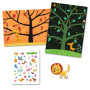 ADESIVI ACCHIAPPARELLA set di stickers riposizionabili DJECO kit artistico DJ09948 età 3+