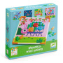MOSAICO mini animo EDULUDO kit artistico DJECO chiodini DJ08239 età 4+