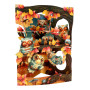 WOODLAND OWLS biglietto d'auguri SWING CARD santoro 3D POP UP