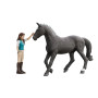 LISA & STORM cavallo in resina SCHLEICH miniatura HORSE CLUB 42712 età 3+