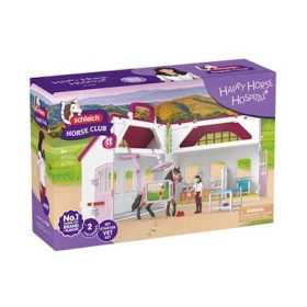 CLINICA PER CAVALLI set con miniature in resina SCHLEICH happy horse hospital HORSE CLUB 42787 età 5+