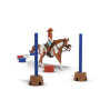 L'AVVENTURA DI HANNAH NEL WEST miniature in resina SCHLEICH hannah western adventure HORSE CLUB 42775 età 5+