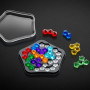 IQ PENTAGON DELUXE gioco di logica SMART GAMES con 120 sfide SOLITARIO età 14+