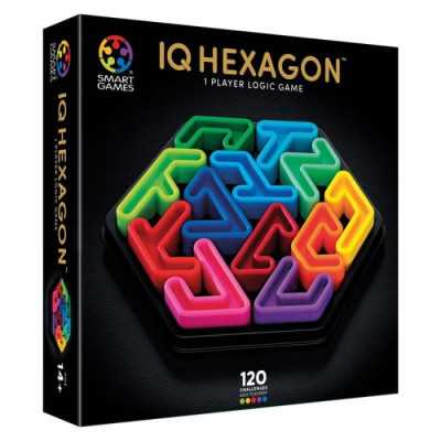 IQ HEXAGON DELUXE gioco di logica SMART GAMES con 120 sfide SOLITARIO età 14+