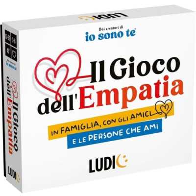 IL GIOCO DELL'EMPATIA io sono te LUDIC gioco educativo IN ITALIANO party game PER FAMIGLIE età 12+