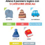 IL COFANETTO DELLE FLASHCARDS montessori 100 PAROLE con 6 attività HEADU gioco educativo IN ITALIANO età 2+