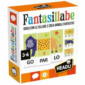 FANTASILLABE gioca con le sillabe e crea animali fantastici HEADU gioco educativo IN ITALIANO età 3+