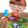MONTESSORI first puzzle THE FOREST in legno HEADU gioco educativo INCASTRI età 2+