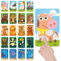 BABY SOFT soft touch maxi FLASHCARDS gioco educativo HEADU animali IN ITALIANO età 1+