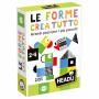 LE FORME CREA TUTTO grandi pezzi per i più piccoli HEADU gioco educativo FORME età 2+