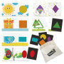 FORME TATTILI attività HEADU gioco educativo MONTESSORI età 2+