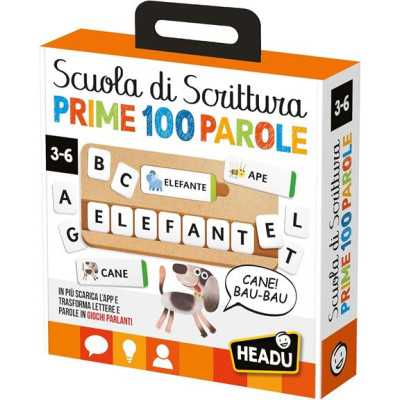 SCUOLA DI SCRITTURA con app PRIME 100 PAROLE gioco educativo HEADU età 3+