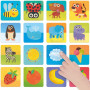 BABY MEMO memory tattile per bambini TACTILE gioco educativo HEADU età 2+