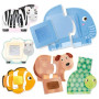 TACTILE ANIMALS animali tattili MONTESSORI gioco educativo HEADU età 2+
