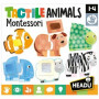 TACTILE ANIMALS animali tattili MONTESSORI gioco educativo HEADU età 2+