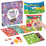 GLI SCUOLA STICKERS con 100 adesivi riutilizzabili FIABE E FAVOLE gioco educativo HEADU età 3+