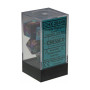 SET DI 7 DADI purple teal gold CHESSEX CHX26449 dice DA GIOCO assortiti GEMINI