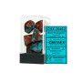 SET DI 7 DADI rosso ciano oro CHESSEX CHX26462 dice DA GIOCO assortiti GEMINI