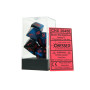 SET DI 7 DADI black starlight red CHESSEX CHX26458 dice DA GIOCO assortiti GEMINI
