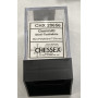 SET DI 7 DADI steel teal white CHESSEX CHX20656 dice DA GIOCO assortiti GEMINI