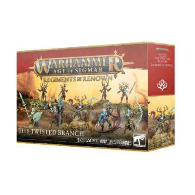 RAMO NODOSO reggimento famoso THE TWISTED BRANCH regiments of renown SYLVANETH warhammer AGE OF SIGMAR età 12+