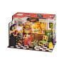 GARAGE WORKSHOP diy MINIATURE HOUSE robotime ROLIFE in legno DG165 età 14+