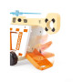 ELICOTTERO DA SOCCORSO to the rescue HELICOPTER SET in legno e plastica HAPE E3092 età 2+