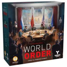 WORLD ORDER corsa all'egemonia globale VERSIONE ESTESA gioco da tavolo IN ITALIANO età 14+