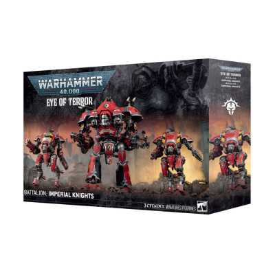 OCCHIO DEL TERRORE eye of terror IMPERIAL KNIGHTS battaglione BATTALION set di miniature WARHAMMER 40K età 12+