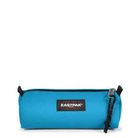 ASTUCCIO eastpak BENCHMARK SINGLE con zip AQUA ACTIVE portapenne AZZURRO