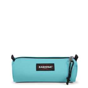 ASTUCCIO eastpak BENCHMARK SINGLE con zip WATERFALL BLUE portapenne AZZURRO