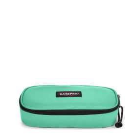 ASTUCCIO eastpak OVAL SINGLE portapenne MINT MINDFUL con zip VERDE ACQUA