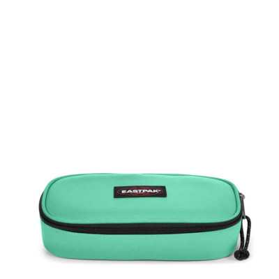 ASTUCCIO eastpak OVAL SINGLE portapenne MINT MINDFUL con zip VERDE ACQUA