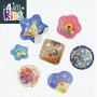 DIY STICKER FACTORY kit artistico FABBRICA DEGLI STICKERS adesivi BUKI età 6+