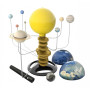 SISTEMA SOLARE MOTORIZZATO kit scientifico MOTORIZED SOLAR SYSTEM 2 in 1 BUKI età 8+