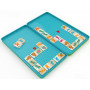 DOMINO DEL MARE gioco da viaggio PORTATILE in italiano THE PURPLE COW età 3+