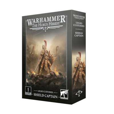 SHIELD CAPTAIN miniatura LEGIO CUSTODES warhammer THE HORUS HERESY età 12+