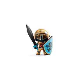 KNIGHT AZUR cavaliere ARTY TOYS action figure DJECO in resina DJ06854 snodabile MINIATURA età 4+
