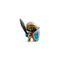 KNIGHT AZUR cavaliere ARTY TOYS action figure DJECO in resina DJ06854 snodabile MINIATURA età 4+