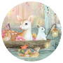 PUZZLE gallery FAIRY LAKE lago delle fate 350 PEZZI djeco DJ07690 gioco 7+